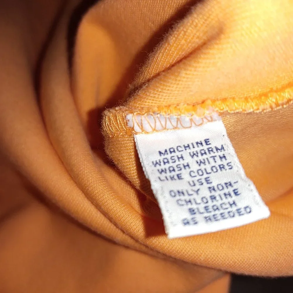Polo by Ralph Lauren Embroidered Polo Shirt Short Sleeve Size L Peach Orange